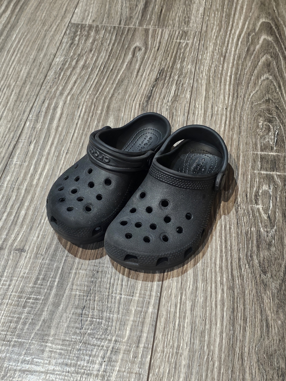 CROCS Baby Size 10C Kids Classic in Black